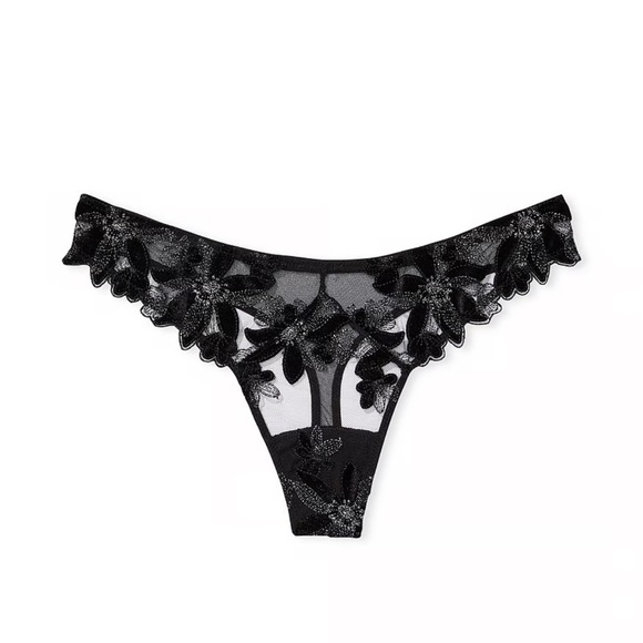 Victoria's Secret Other - Victoria Secrets VERY SEXY Floral Embroidery Thong Panty